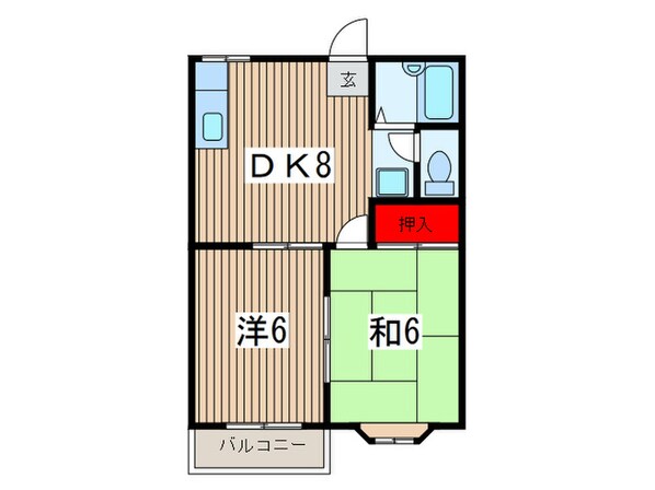 パーク武蔵野の物件間取画像